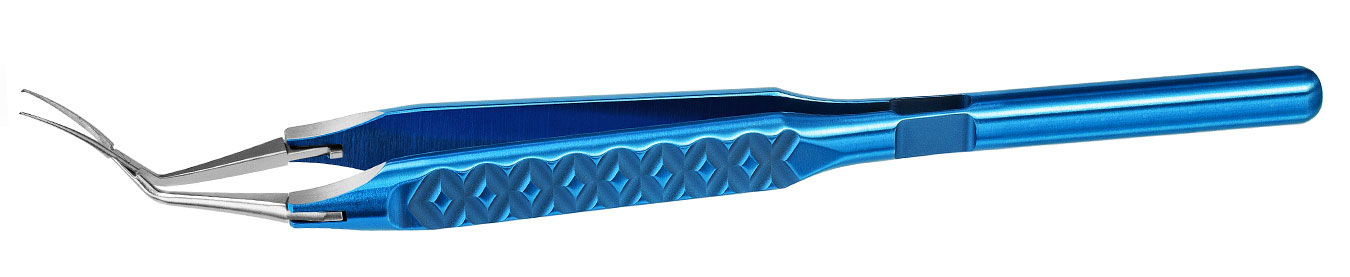 TMF 1026 CAPSULORHEXIS  CROSS-ACTION FORCEPS, CURVED